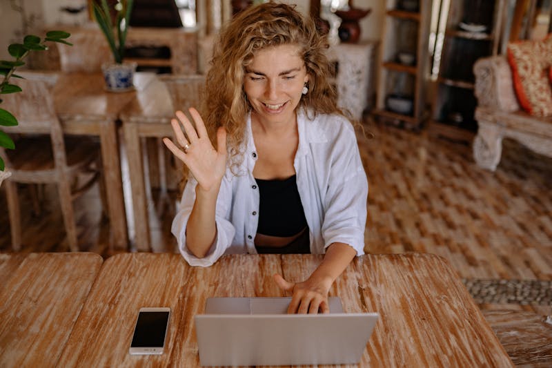 Person managing finances on a phone